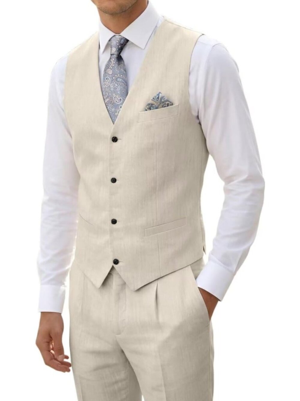 Stylish Linen Suits for Men - Perfect for Beach Weddings & Summer Events